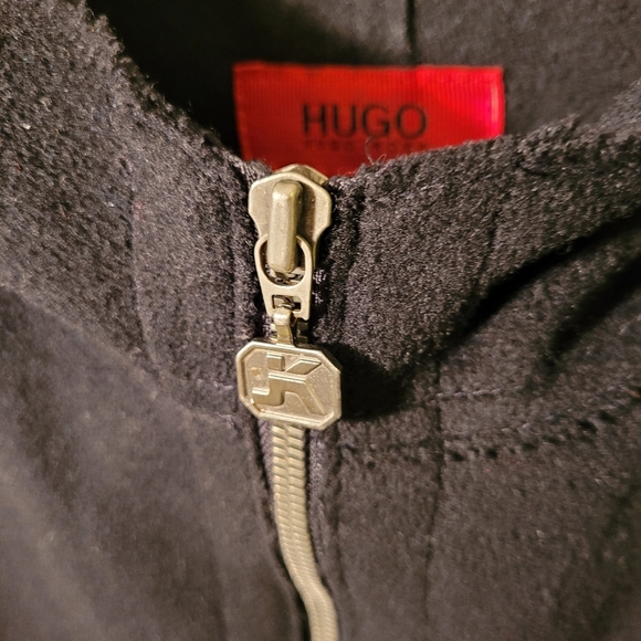 Hugo boss long cashmere hooded sweater/overcoat - Picture 5 of 5